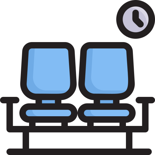 sala de espera icono gratis