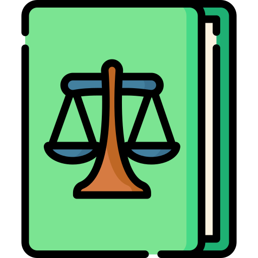 livre de droit Icône gratuit