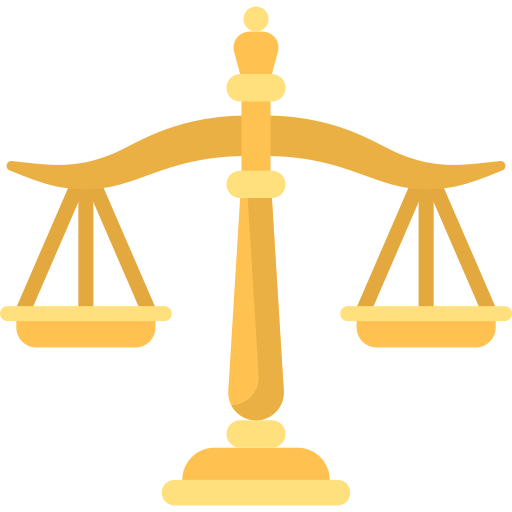 justicia icono gratis