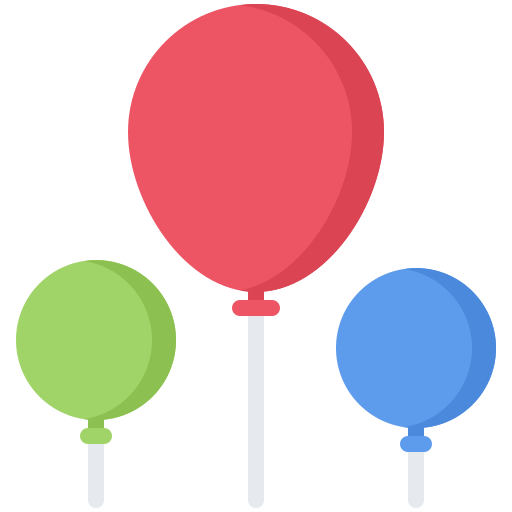 globos icono gratis