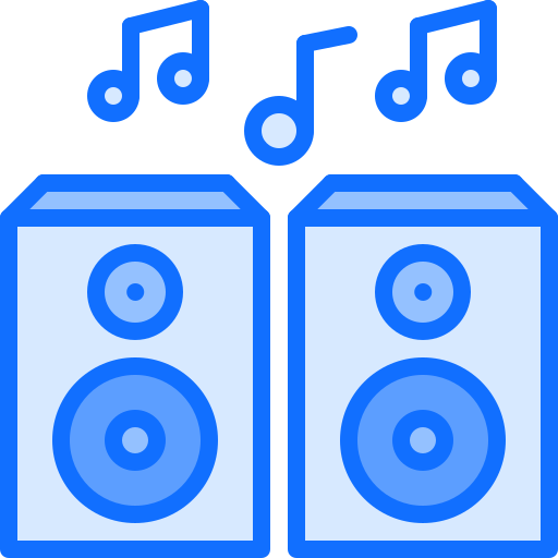 altavoces icono gratis