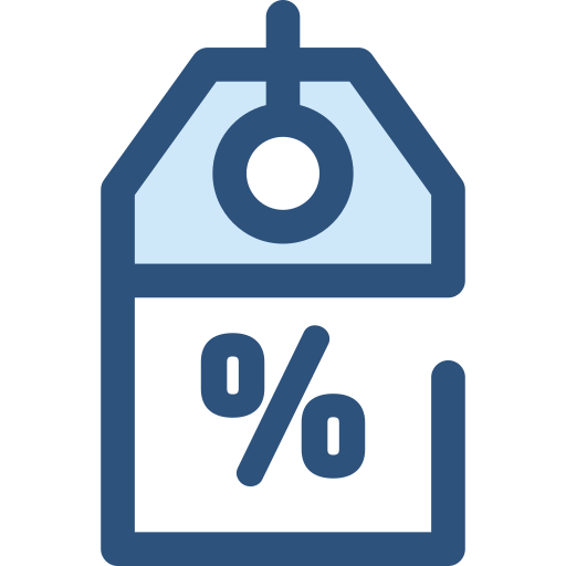 descuento icono gratis