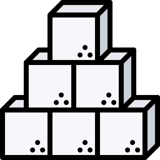 Sugar cubes free icon Sugar cubes free icon