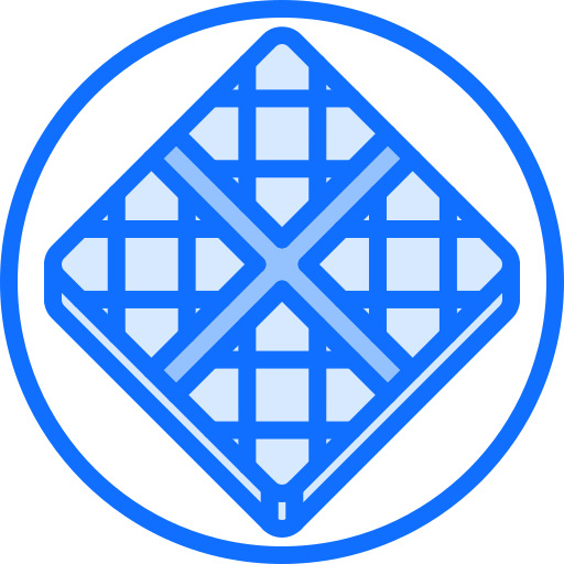 Waffle free icon Waffle free icon