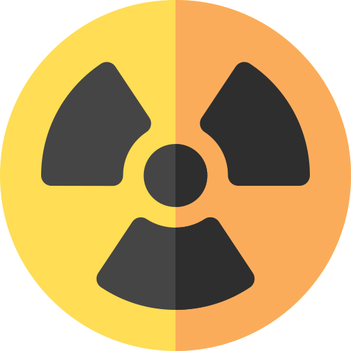 energía nuclear icono gratis