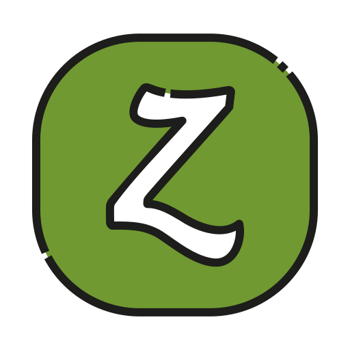 logotipo de zerply icono gratis