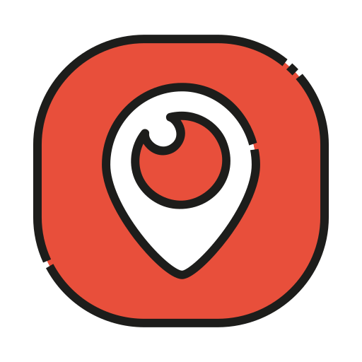 periscopio icono gratis