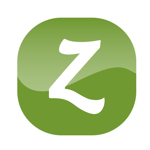 logotipo de zerply icono gratis