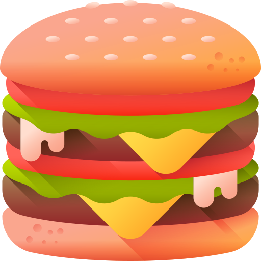Burger free icon