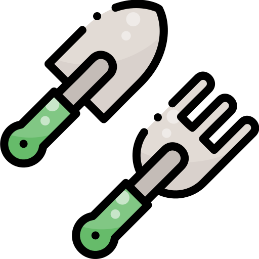 Gardening tools - free icon