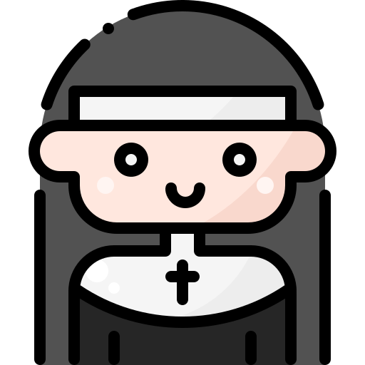 Nun free icon