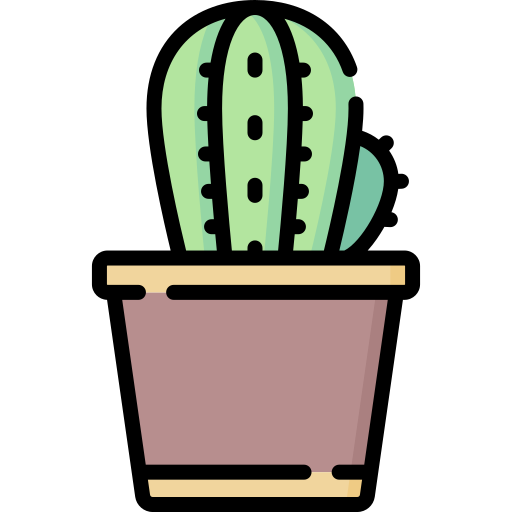 Rounded Cactus PNG, Vector, PSD, and Clipart With Transparent