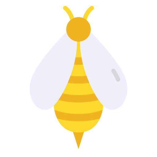 abeja icono gratis