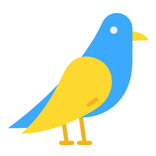 pájaro icono gratis
