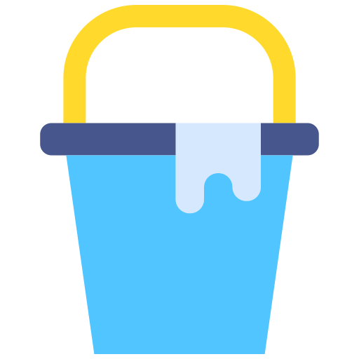 Paint bucket Good Ware Flat icon