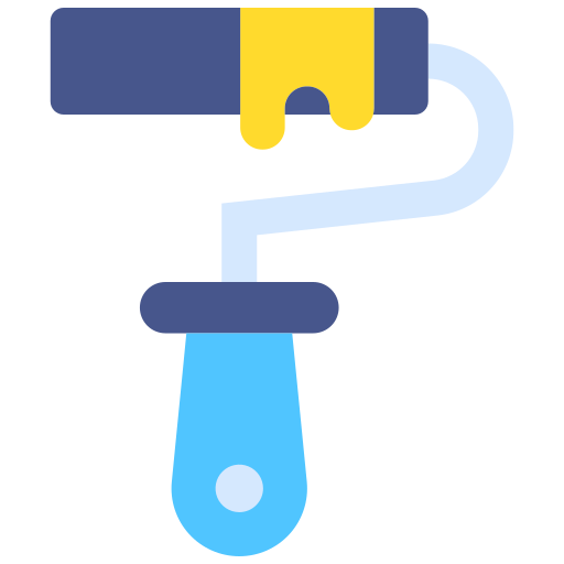 rodillo icono gratis