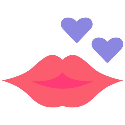 Beijo ícones De Amor E Romance Grátis 9204
