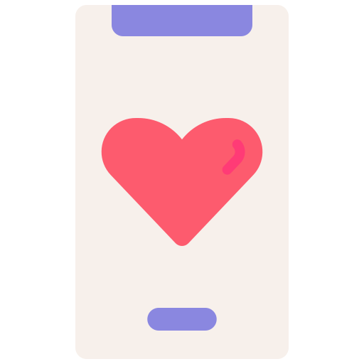 Dating app Good Ware Flat icon