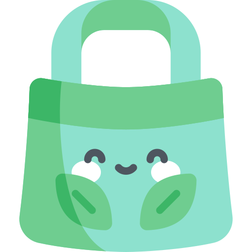 bolsa ecológica icono gratis