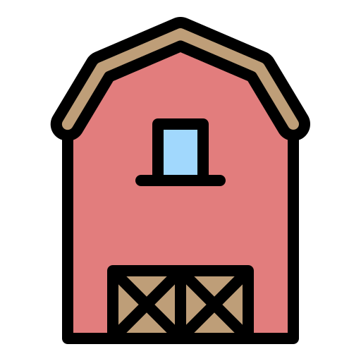 Storehouse Generic Outline Color icon