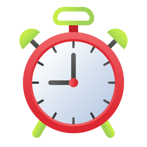 Alarm clock Generic Flat Gradient icon