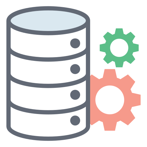 gestión de base de datos icono gratis