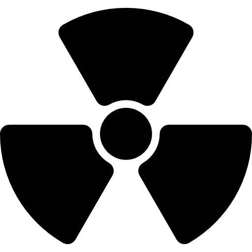 Radiation - free icon