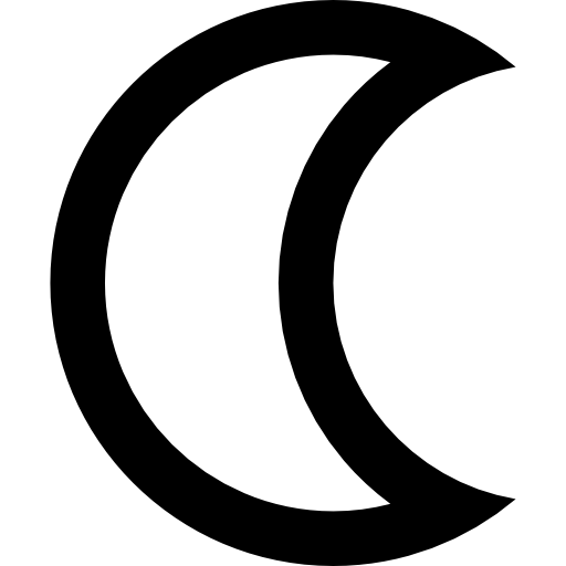 Moon Icon PNG Images Transparent Free Download