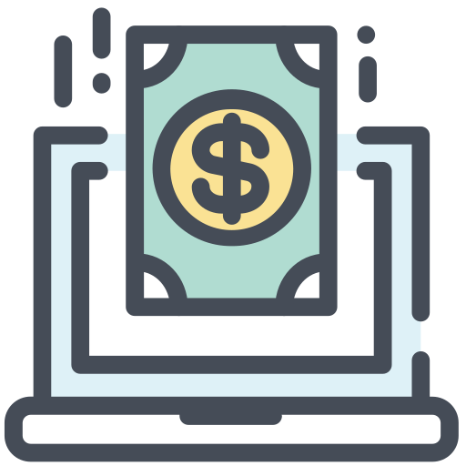 acesso a operações bancárias via internet grátis ícone acesso a operações bancárias via internet grátis ícone