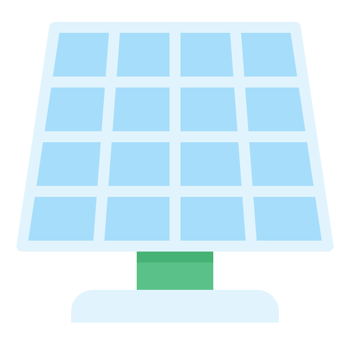 panel solar icono gratis