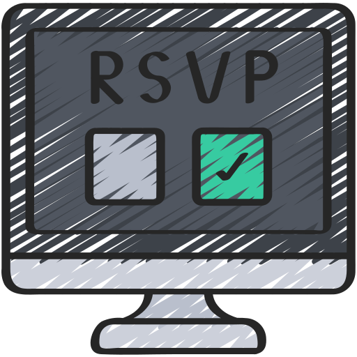 rsvp icono gratis