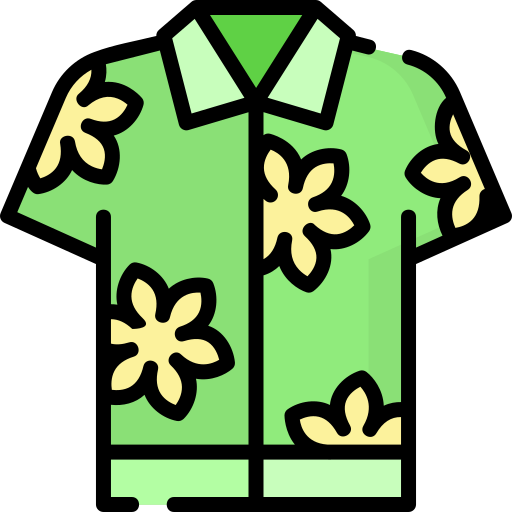 Hawaiian shirt - Free holidays icons