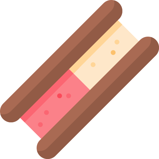 sandwich de helado icono gratis