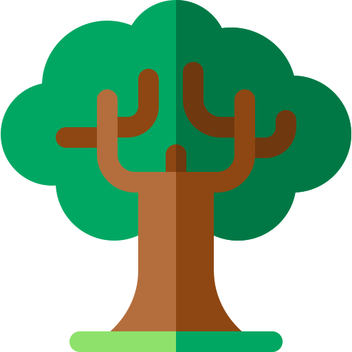 Tree Basic Rounded Flat icon