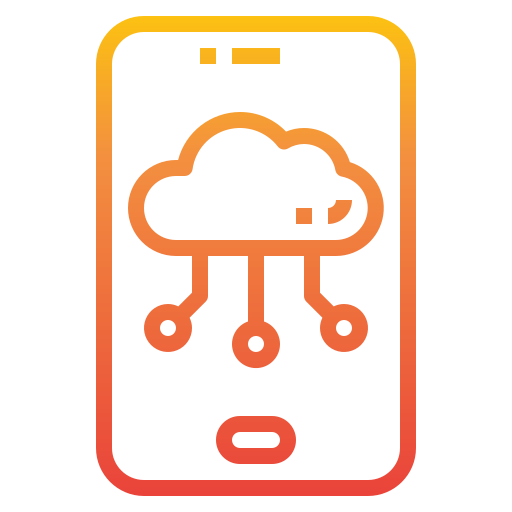 computación en la nube icono gratis