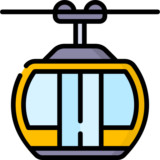 teleférico icono gratis