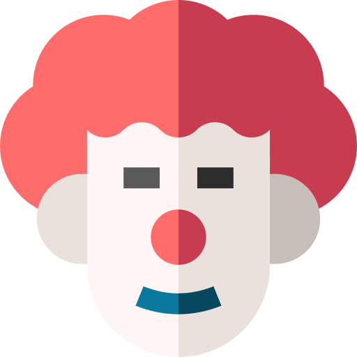 payaso icono gratis