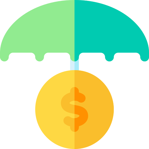 Investment insurance free icon