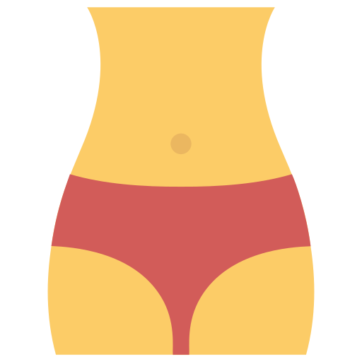 cuerpo delgado icono gratis