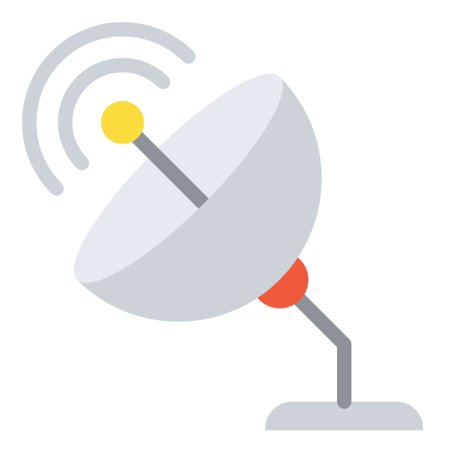 Спутниковая тарелка бесплатно иконка