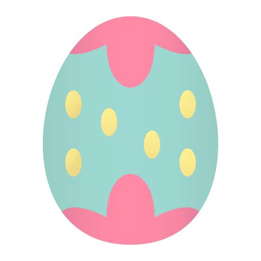 Easter egg Generic Flat Gradient icon