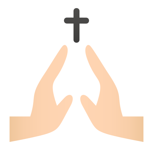 Pray Generic Flat Gradient Icon