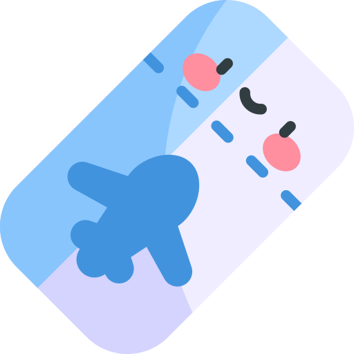 Boarding pass free icon