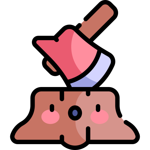 Stump free icon Stump free icon