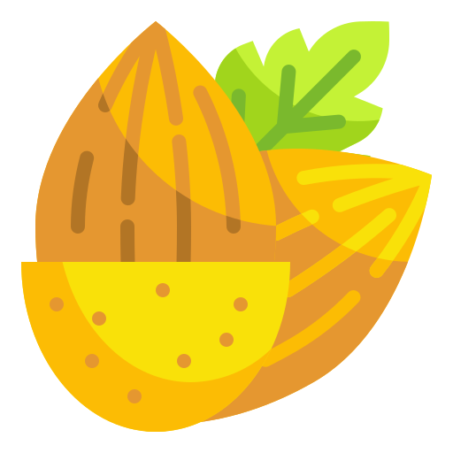 Almonds free icon