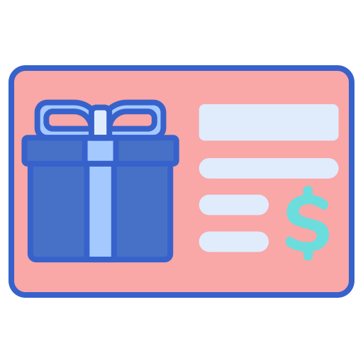기프트 카드 무료 아이콘