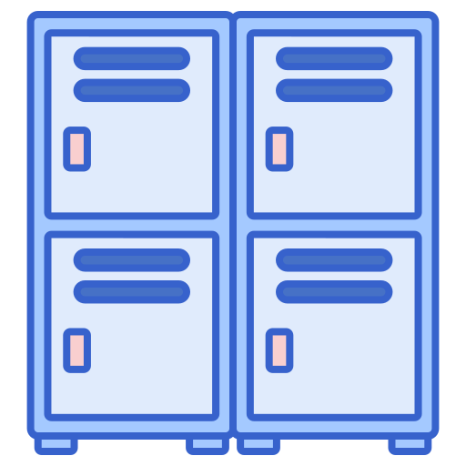 Locker room free icon