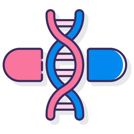 Genes Flaticons Lineal Color Icon