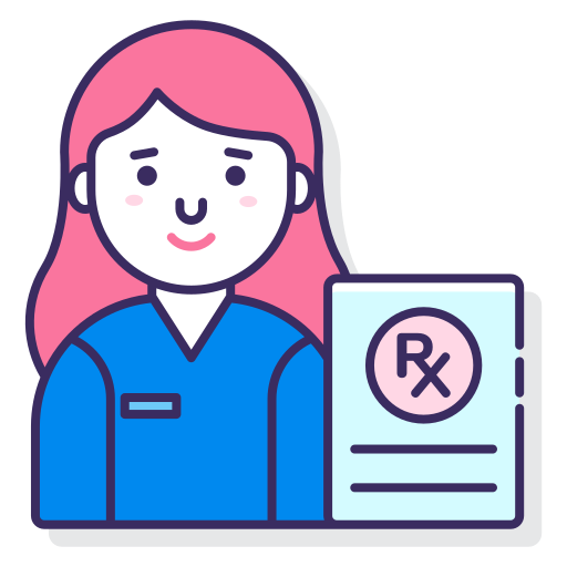 Pharmacist Flaticons Lineal Color icon