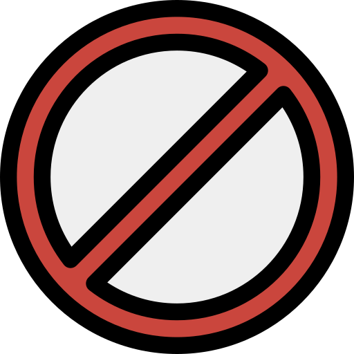 Forbidden Prohibited icon PNG and SVG Vector Free Download